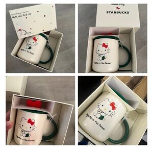 Starbucks Hello Kitty Cream Mug brand new in box
